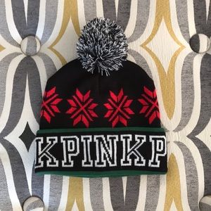 VS PINK beanie